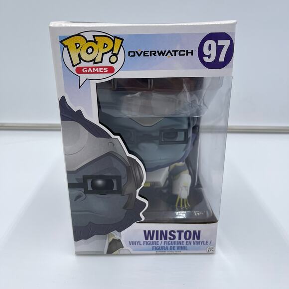 Overwatch Winston Funko Pop Games 6" Vinyl Figure #97 NIB - Picture 1 of 6